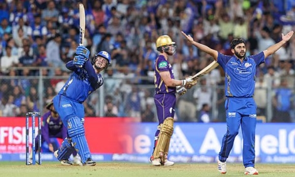 19-வது ஐ.பி.எல் தொடரை கொல்கத்தாவை வீழ்த்தி வெற்றியுடன் துவங்கிய மும்பை அணி 19-வது ஐ.பி.எல் தொடரை கொல்கத்தாவை வீழ்த்தி வெற்றியுடன் துவங்கிய மும்பை அணி