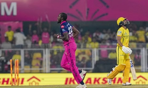 ஐபிஎல் 19 - சென்னை சூப்பர் கிங்ஸை 8 விக்கெட்டில் வீழ்த்திய ராஜஸ்தான் ராயல்ஸ்