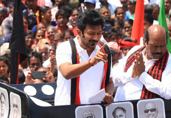 முரட்டு அடிமைகளின் சூழ்ச்சிகளுக்குத் தமிழ்நாடு ஒருபோதும் அடிபணியாது - துணை முதல்வர் உதயநிதி ஸ்டாலின்