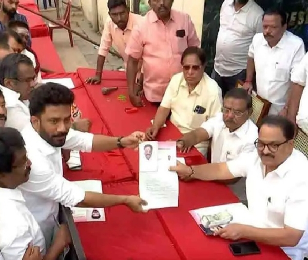 O. Panneerselvam files nomination