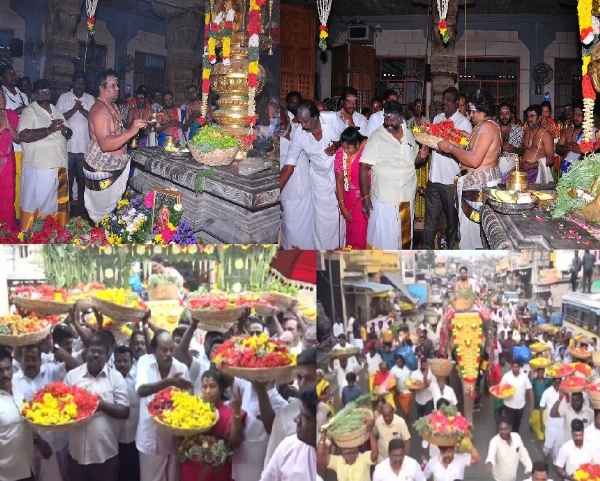 Trichy Samayapuram Mariamman Temple