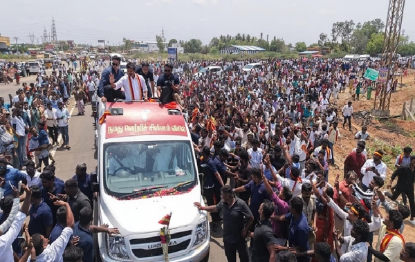 T.V.K. President Vijay Denied Permission to Speak T.V.K. President Vijay Denied Permission to Speak