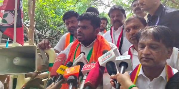 வானதி அக்கா 5 ஆண்டுகள் உழைக்க ஓய்வு கொடுத்துள்ளனர் - அண்ணாமலை அனல் பறக்கும் பிரச்சாரம்