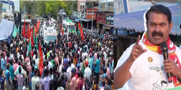 குடிநீர் அனைவருக்கும் கட்டணமின்றி வழங்கப்படும் - சீமான் வாக்குறுதி