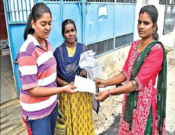 Distribution of voter information slips begins