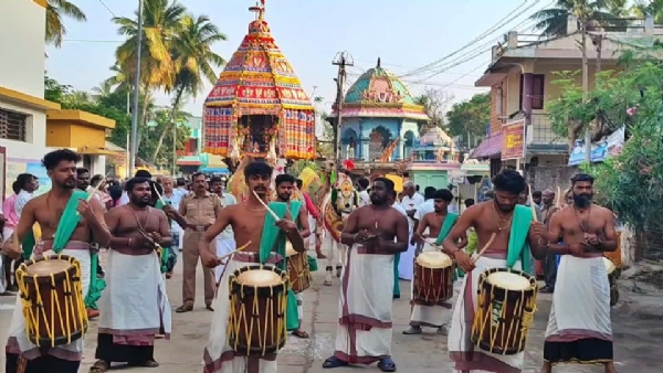 Panguni Chariot Festival at Oppiliappan Temple