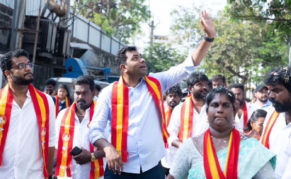 பழனிசாமி கொடுத்த பணத்துக்கு எடப்பாடி தவெக வேட்பாளர் விலை போய்விட்டார் - ஆதவ் அர்ஜுனா குற்றச்சாட்டு