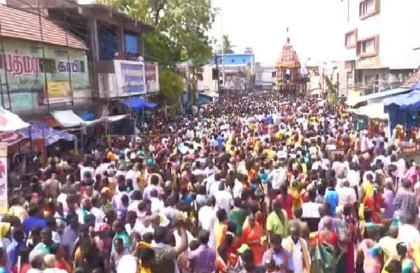 Chithirai Festival Chariot Procession