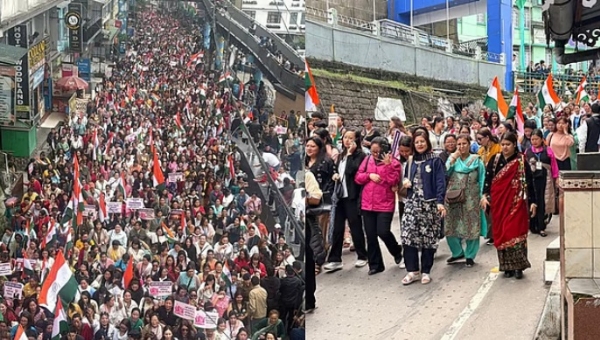 Women Rally in Sikkim