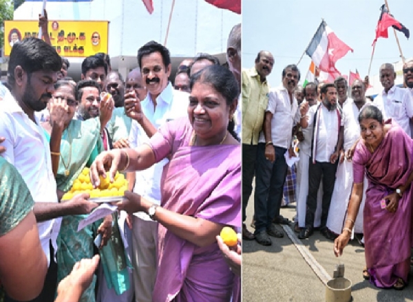 DMK members celebrate