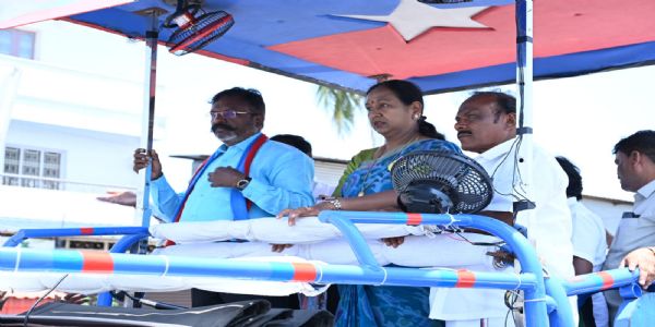 விருத்தாசலத்தில் பிரேமலதாவுக்கு ஆதரவாக திருமாவளவன் பிரச்சாரம் – சர்ச்சைக்கு விளக்கம்