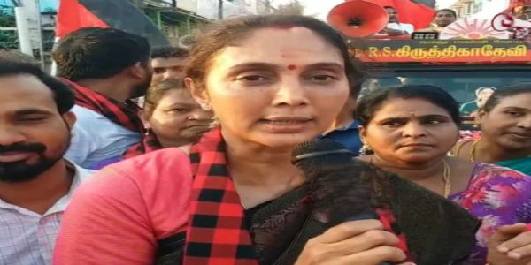 தாம்பரம் தொகுதி திமுக வேட்பாளர் மருத்துவர் கிருத்திகா தேவி தீவிர பிரச்சாரம்