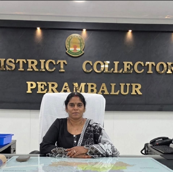 Perambalur Collector Mrunalini
