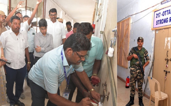 Voting Machines Sealed in Strong Room