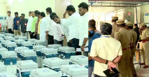 தமிழக  சட்டமன்ற தேர்தலில் பதிவான வாக்குகளை சரிபார்க்கும் பணிகள் தீவிரம்