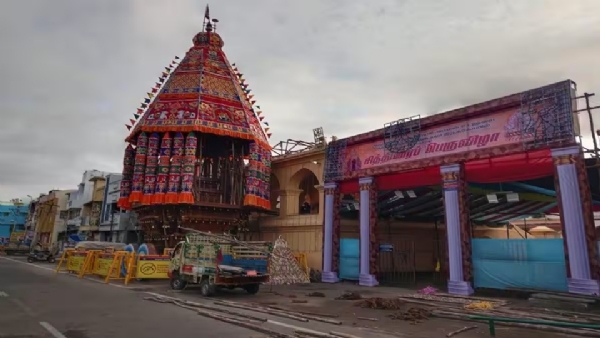 Chithirai Grand Festival Chariot Procession