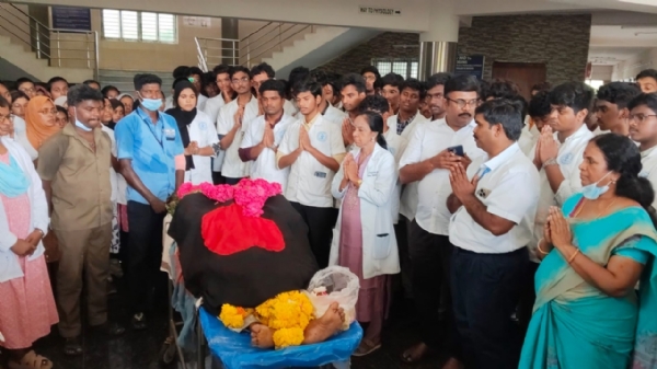 Body Donation by Deceased Government Pensioner