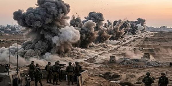 வடக்கு காசாவில் பிரம்மாண்ட சுரங்க வலையமைப்பை அழித்தது இஸ்ரேல்