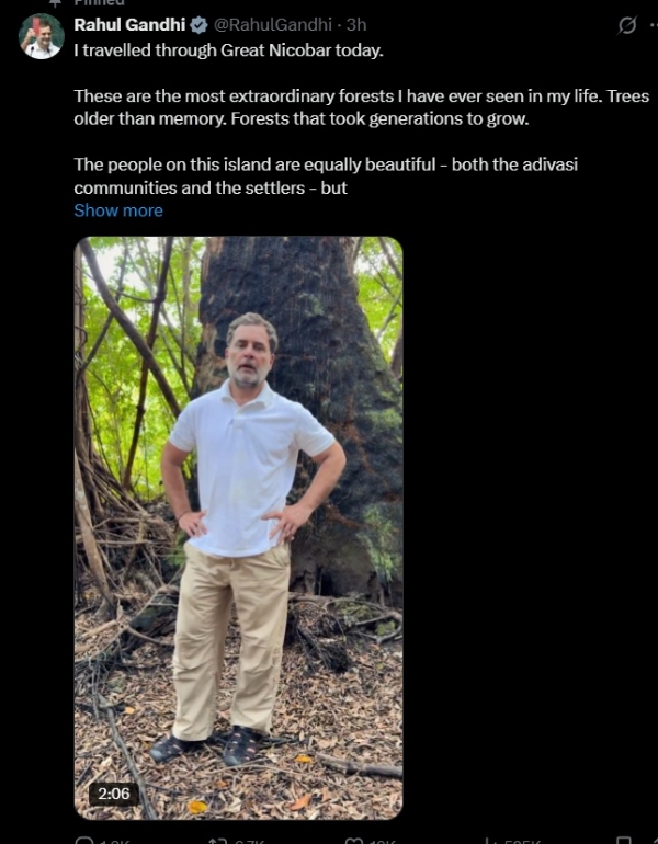 Rahul Gandhi Alleges