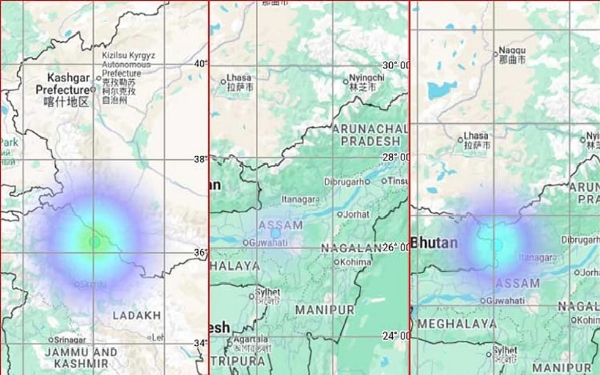 Consecutive Earthquakes