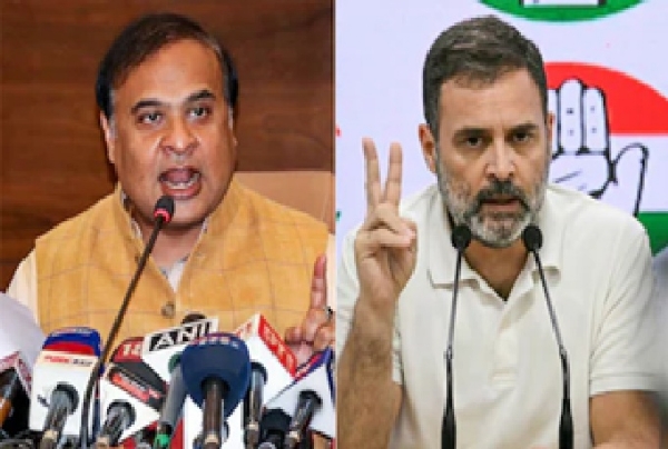 அமித் ஷா மற்றும் நரேந்திர மோடி அசாம் முதல்வர் ஹிமந்த பிஸ்வா சர்மாவின்  வர்த்தக கூட்டாளிகள் - ராகுல் காந்தி விமர்சனம்