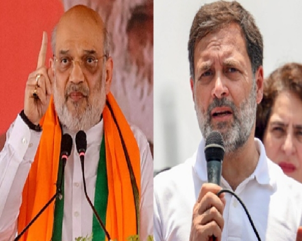 r Amit Shah and Rahul Gandhi to Campaign in Puducherry r Amit Shah and Rahul Gandhi to Campaign in Puducherry
