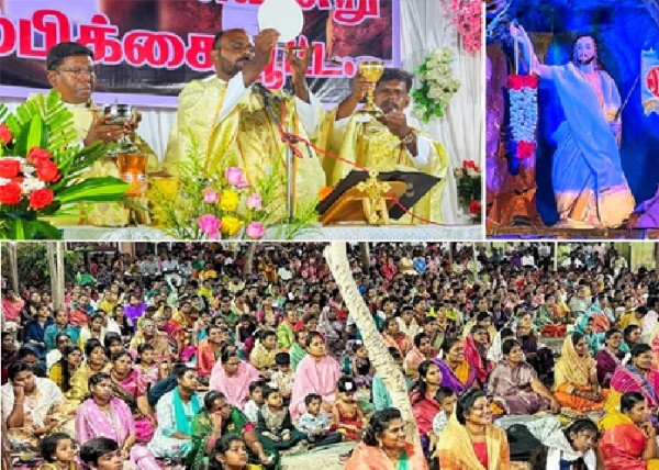 தூத்துக்குடியில் அனைத்துக் கிறிஸ்தவ ஆலயங்களிலும் ஈஸ்டர் திருநாள் சிறப்பு வழிபாடுகள் - திரளான கிறிஸ்தவர்கள் பங்கேற்பு