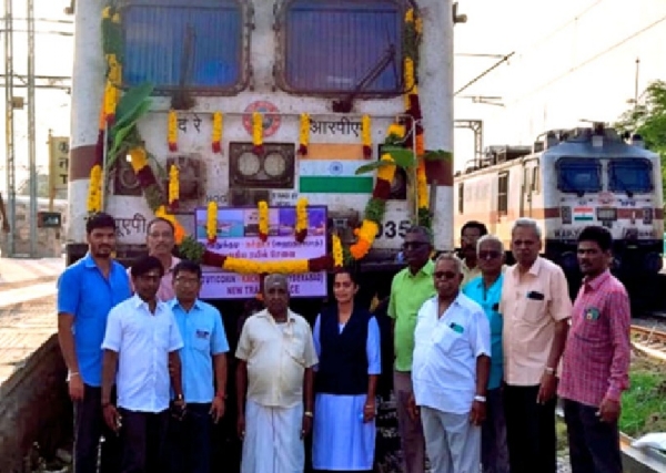 New Tuticorin–Kacheguda Weekly Express Train Service Launches Today New Tuticorin–Kacheguda Weekly Express Train Service Launches Today