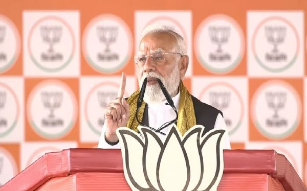 PM Modi alleges.