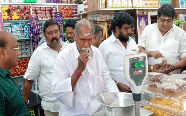 Puducherry Chief Minister Rangasamy