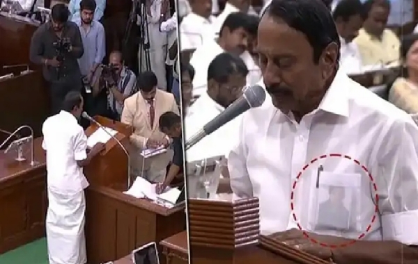 T.V.K. Minister Sengottaiyan Sworn