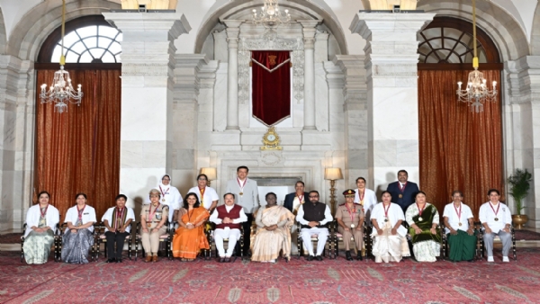 2026-ஆம் ஆண்டுக்கான தேசிய ஃபிளாரன்ஸ் நைட்டிங்கேல் விருது வழங்கும் விழா - குடியரசுத் தலைவர் திரௌபதி முர்மு பங்கேற்பு