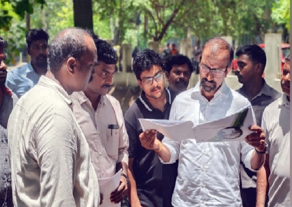 Minister Venkataramanan Inspects
