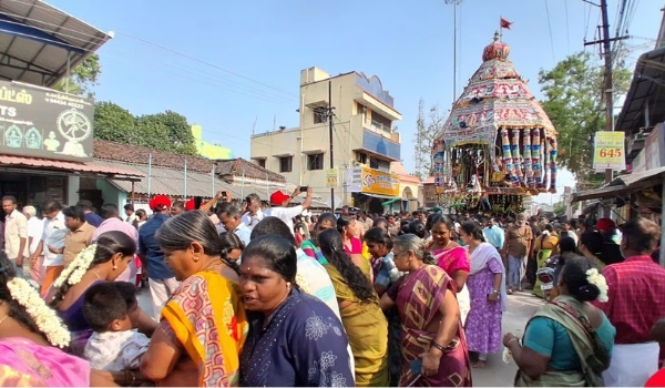 Chariot Festival at the Swamimalai
