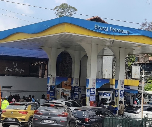 Sudden Shortage of Petrol and Diesel in Kodaikanal