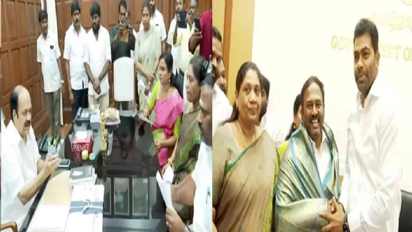 AIADMK MLAs who resigned have joined the TVK. AIADMK MLAs who resigned have joined the TVK.