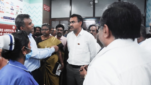 Minister Arun Raj Conducts Inspection Minister Arun Raj Conducts Inspection
