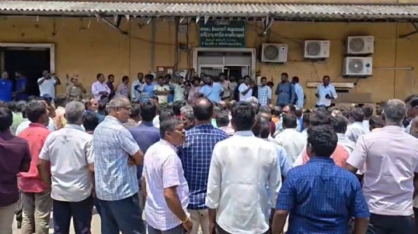 Tasmac Workers Protest Tasmac Workers Protest
