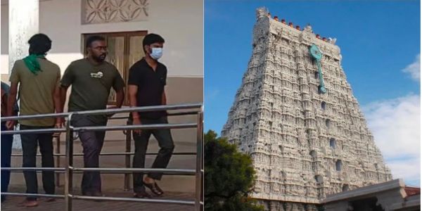 திருச்செந்தூர் சுப்பிரமணிய சுவாமி திருக்கோவிலில் விஐபி தரிசனம் என்ற பெயரில் அமைச்சரிடம் பணம் கேட்ட பூசாரி உட்பட 4 பேர் பணி இடைநீக்கம்