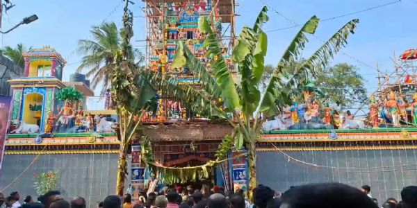 காரைக்கால் ஸ்ரீகயிலாசநாதர் சுவாமி தேவஸ்தான ஆற்றங்கரை ஸ்ரீசித்தி விநாயகர் ஆலய மகா கும்பாபிஷேக விழா