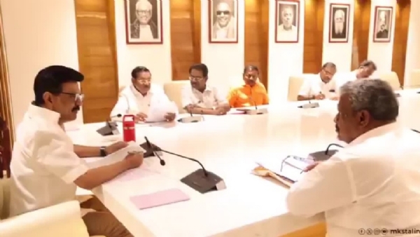 திமுக நிர்வாகிகளுடன் முதல்வர் ஸ்டாலின் சந்திப்பு