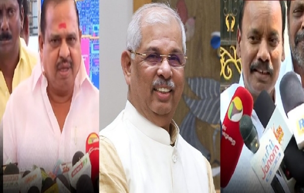 ஆளுநருடன் அதிமுக கொறடா அக்ரி கிருஷ்ணமூர்த்தி, எம்.பி. தனபால் சந்திப்பு