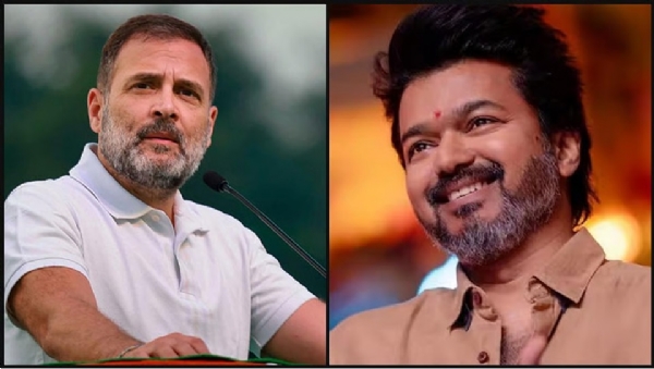 தவெக தலைவர் விஜய் பதவியேற்பு விழாவில் பங்கேற்க ராகுல் காந்திக்கு அழைப்பு