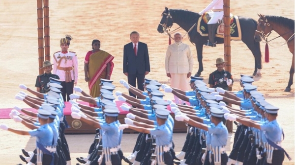 Grand Welcome for Vietnamese President