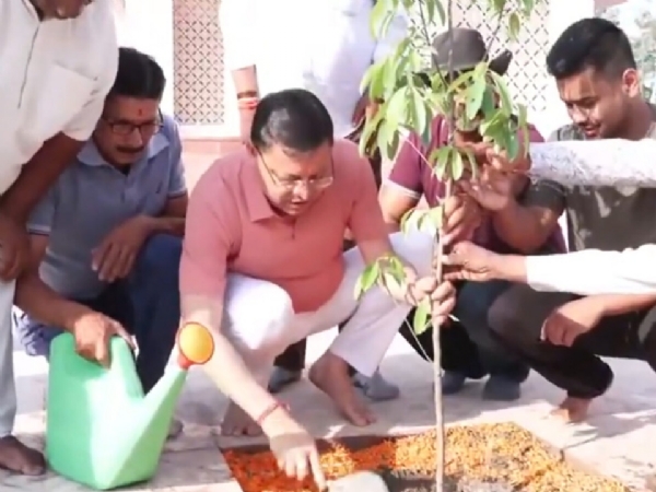 sapling plantation event at Purnagiri Temple sapling plantation event at Purnagiri Temple