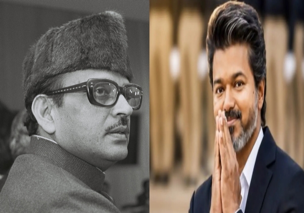 முன்னாள் இந்திய பிரதமர் வி.பி.சிங்கிற்கு சமூக நீதி  வணக்கம் - முதல்வர் விஜய்
