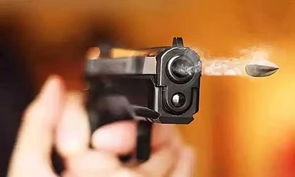 Police shoot and apprehend the culprit