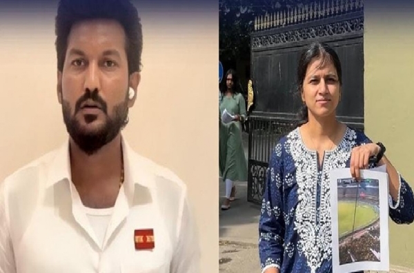 அமைச்சர் சரத்குமார்  மீது வழக்குப்பதிவு செய்து விசாரணை நடத்த வேண்டும் -  காவல் ஆணையரிடம் வழக்கறிஞர் புகார்