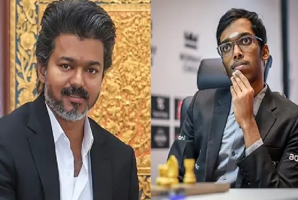 நார்வே செஸ் தொடரில் வரலாறு படைத்த கிராண்ட் மாஸ்டர் பிரக்யாநந்தா முதல்வர் விஜய்யுடன் சந்திப்பு நார்வே செஸ் தொடரில் வரலாறு படைத்த கிராண்ட் மாஸ்டர் பிரக்யாநந்தா முதல்வர் விஜய்யுடன் சந்திப்பு