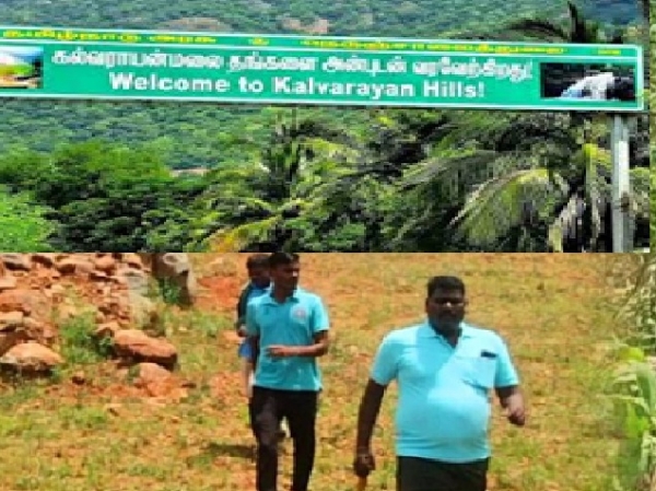 Crackdown on illicit liquor in Kalvarayan Hills Crackdown on illicit liquor in Kalvarayan Hills
